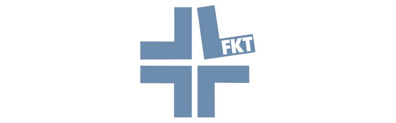 ConnectedCare Mitgliedschaften, Logo von FKT in rauchblau