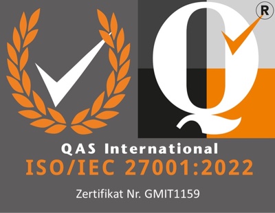 Bewatec QAS International ISO/IEC 27001:2022 Certification